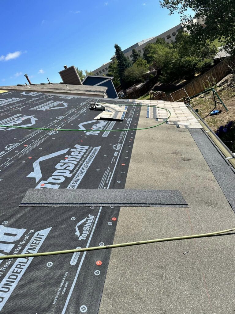 Roof installation in Colorado Springs CO